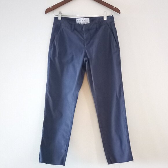FRANK & EILEEN Wicklowthe Italian Chino navy stretch chinos - Picture 3 of 10